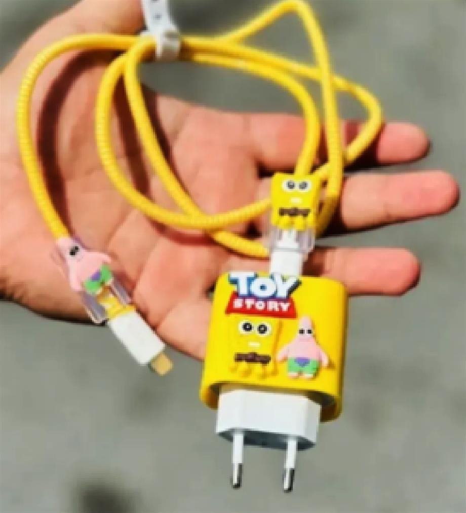 Karakter Sevimli Kablo Koruma Seti