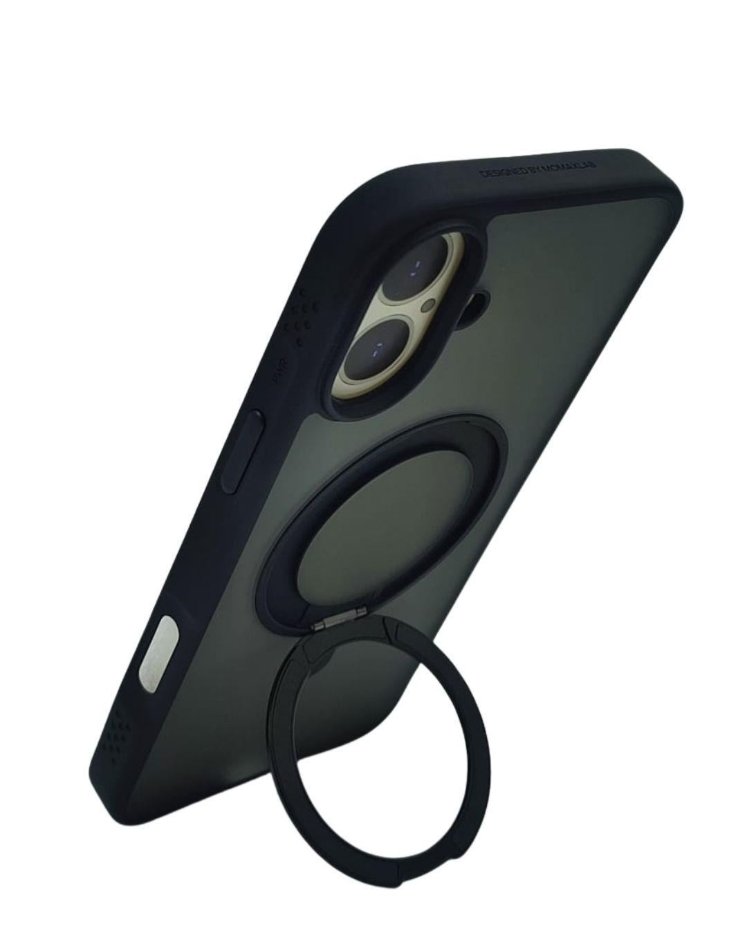 Momax Roller CaseForm Magnetic Case iPhone 16 Plus Black