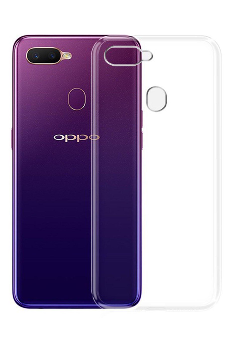 Oppo A12 Şeffaf Kılıf