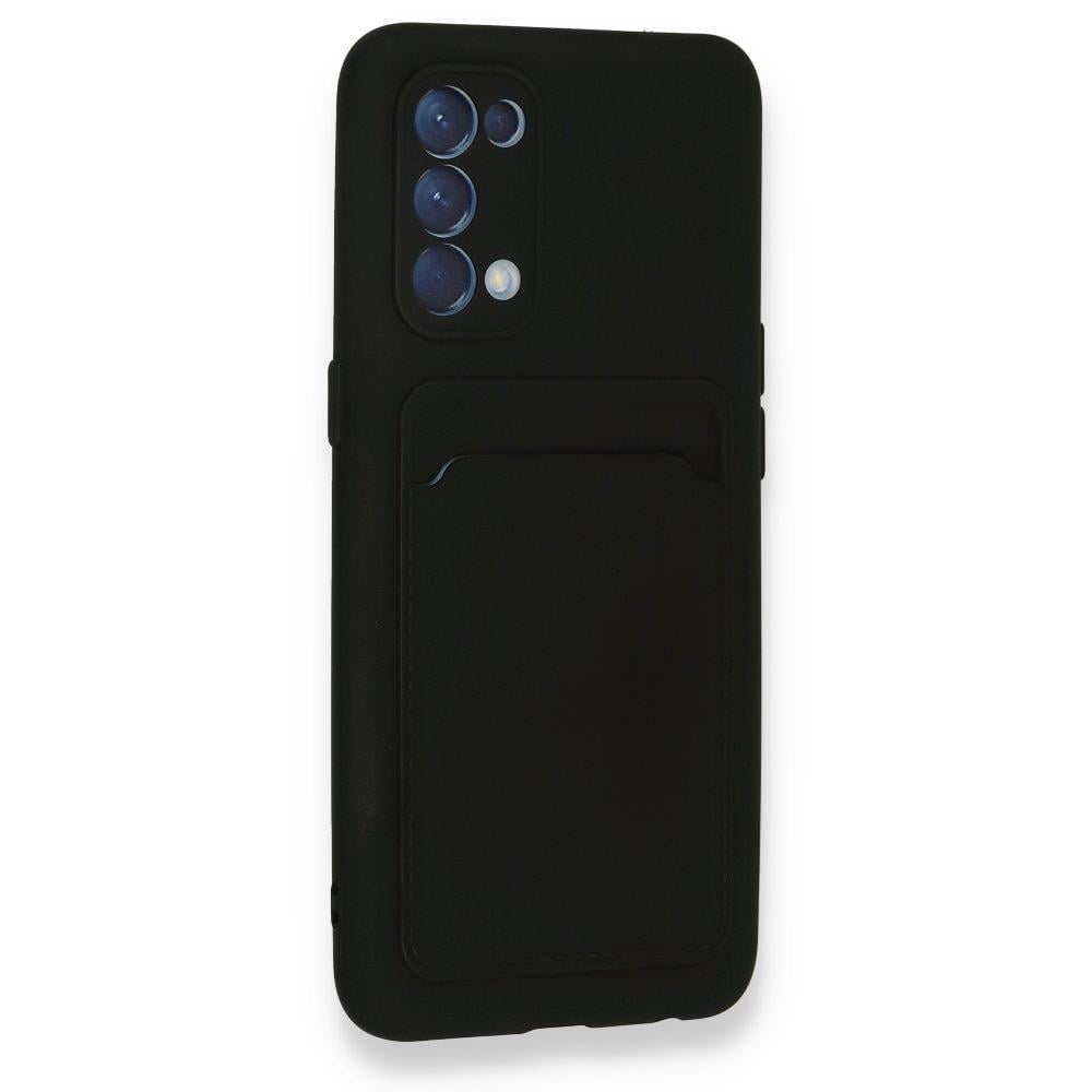 Oppo Reno 5 Kılıf Kelvin Kartvizitli