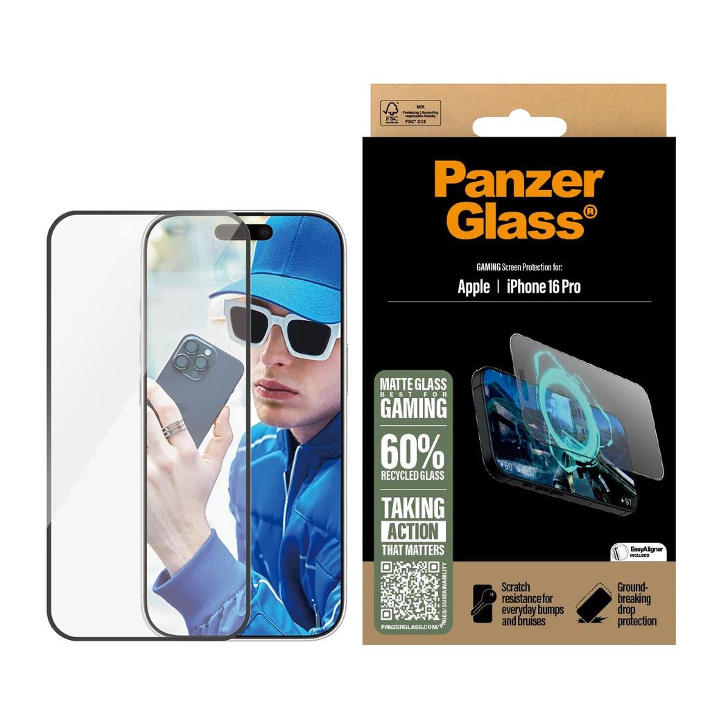 PanzerGlass iPhone 16 Pro, Gaming, UWF, Ekran Koruyucu