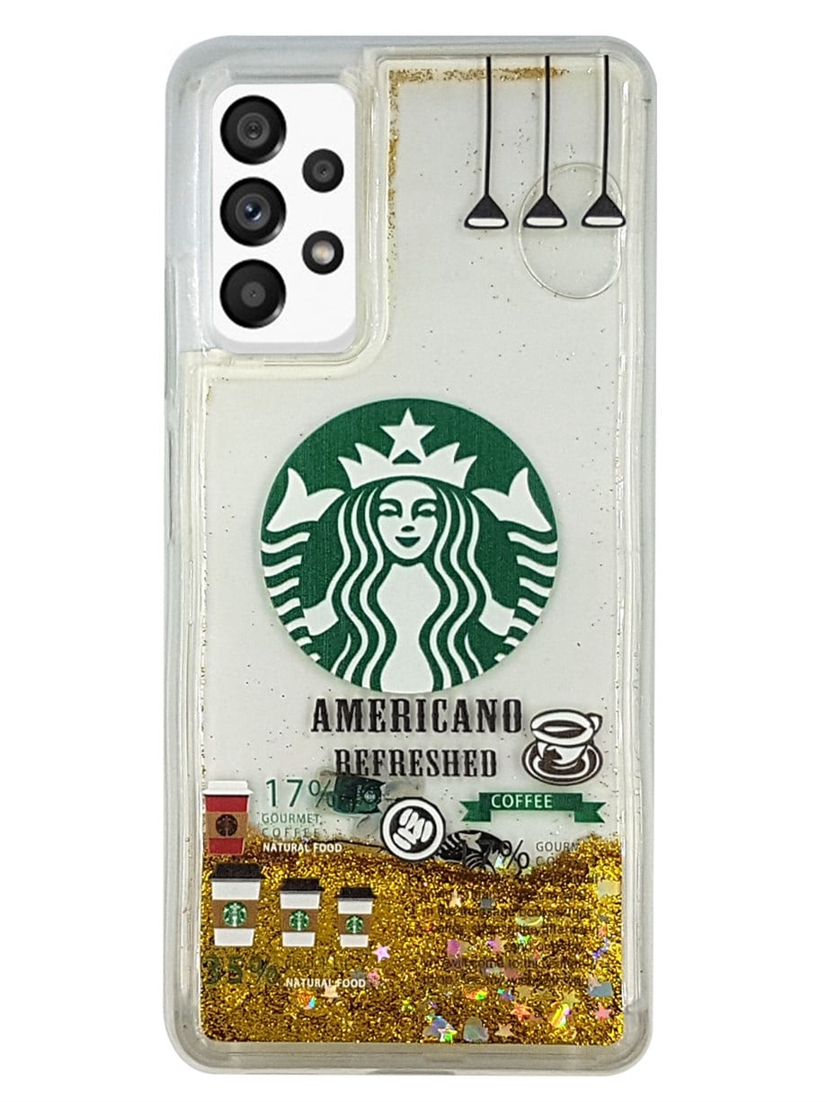 Samsung Galaxy A33 4G Kılıf Starbuck Sulu Silikon