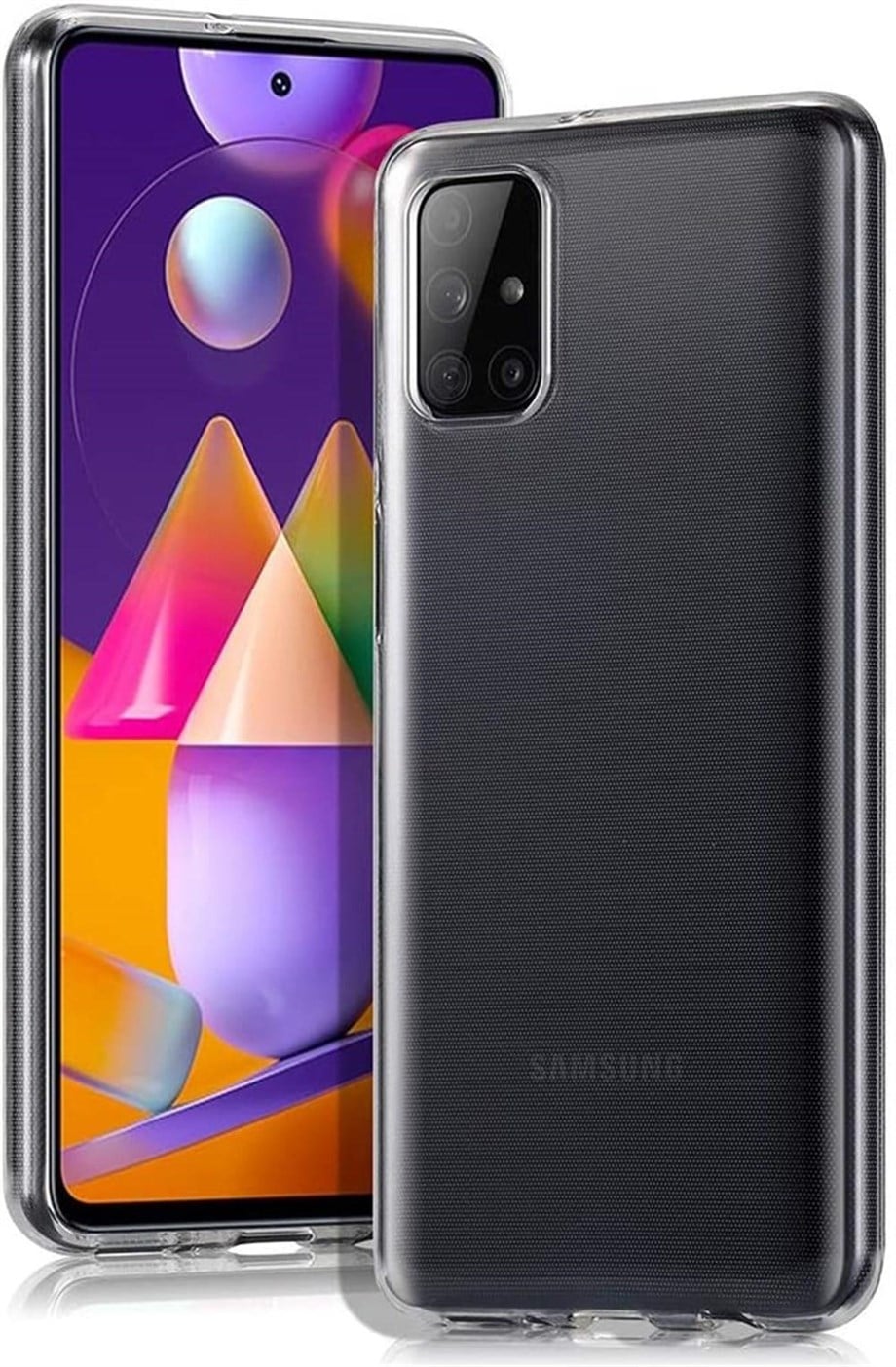 Samsung M31s Şeffaf Kılıf
