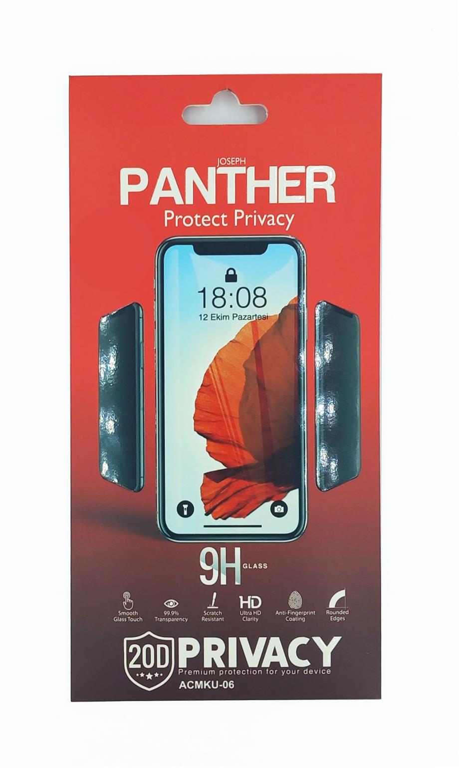 Samsung M51 Panther Privacy Ekran Koruyucu