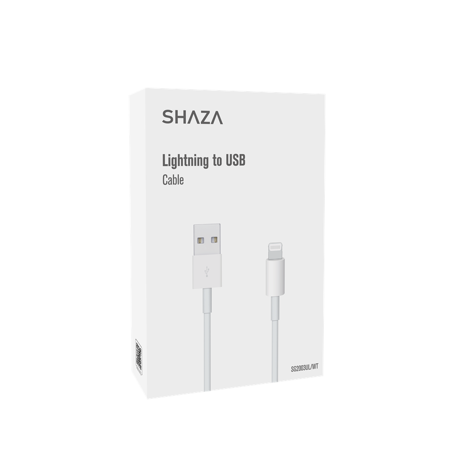 Shaza Orijinal Sarım Usb- A To Lightning Şarj/ Veri Kablosu