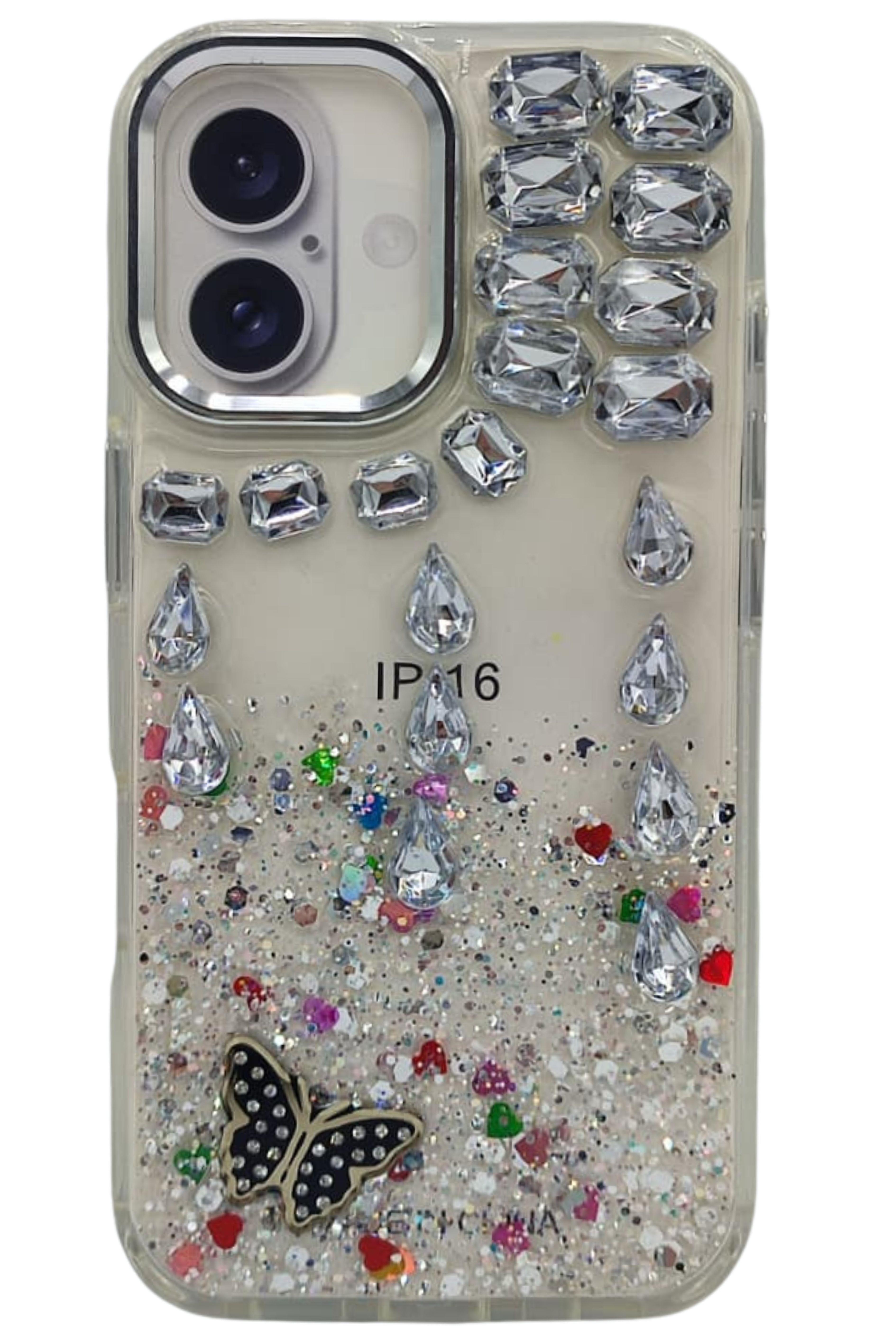Taşlı iPhone 16 Kılıf