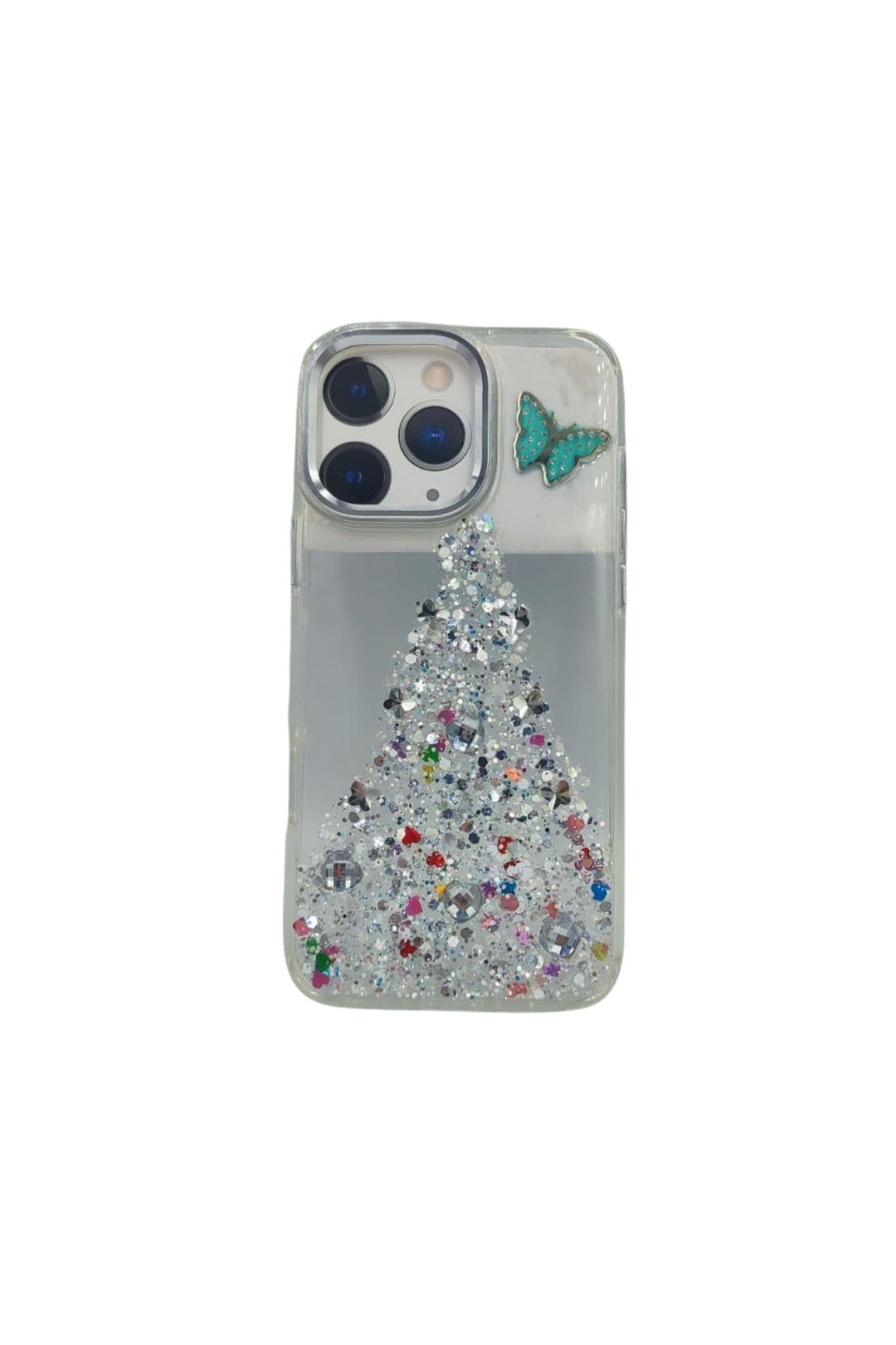 Taşlı iPhone 16 Pro Max Kılıf