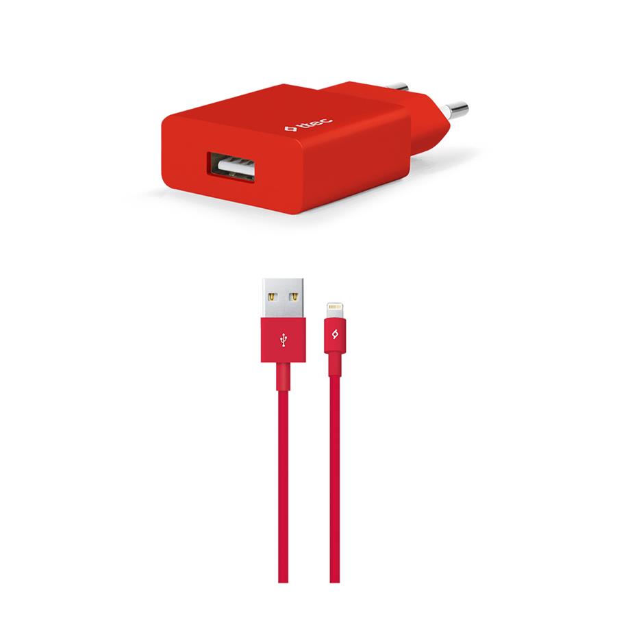 ttec SmartCharger 2.1A Seyahat Şarj Aleti + Lightning Kablo