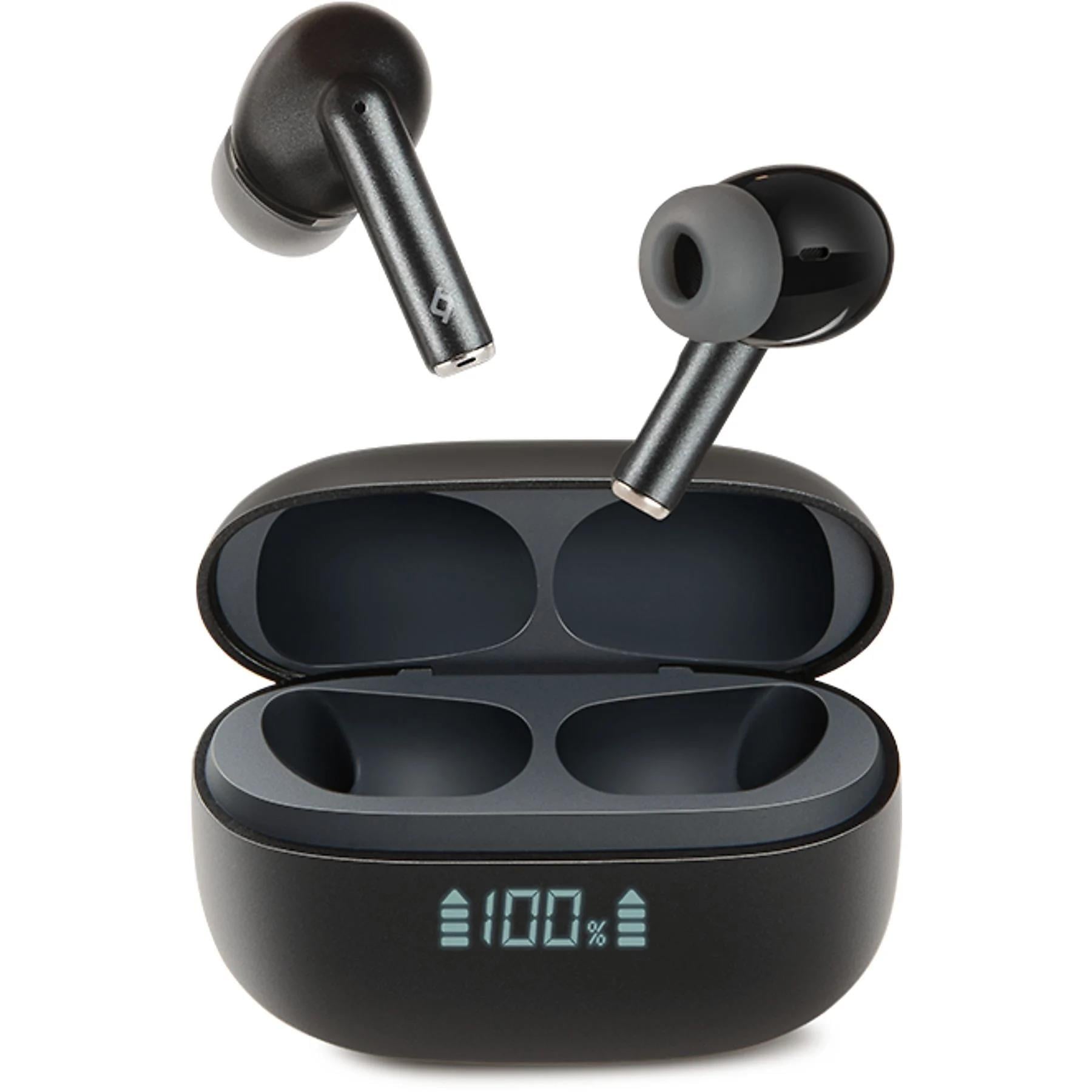 Ttec AirBeat Pro ANC LCD Gerçek Kablosuz TWS Siyah Bluetooth Kulaklık