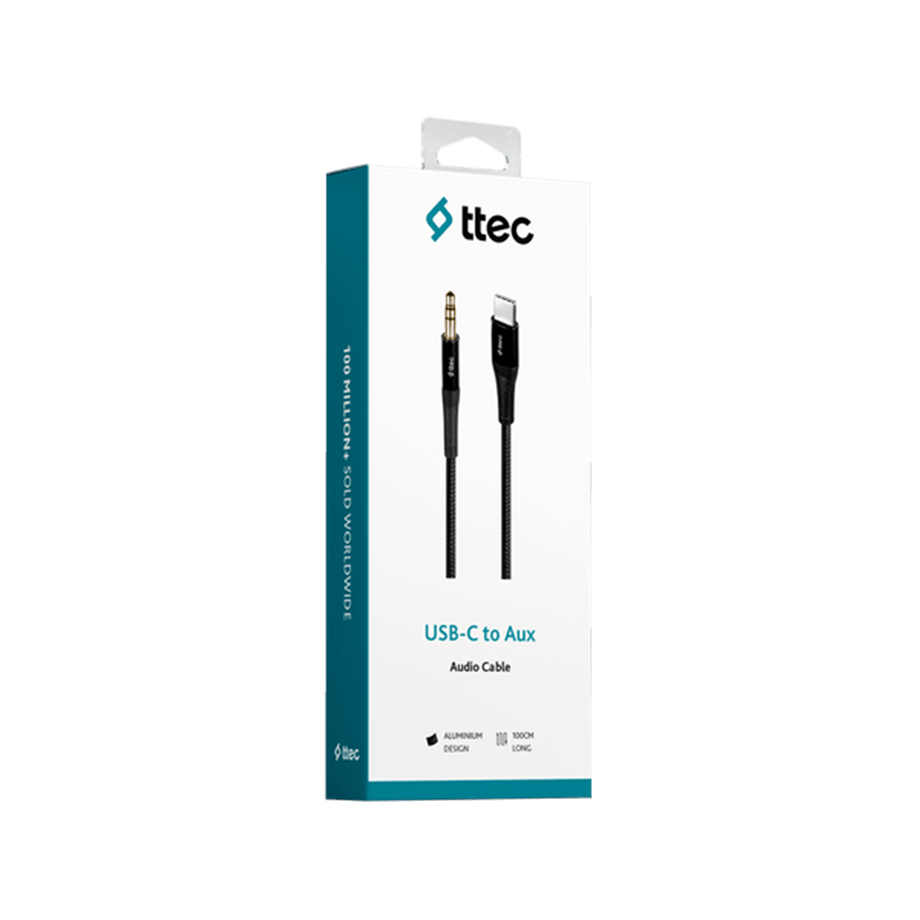 Ttec Usb-C Aux - Lightning Ses Kablosu 100cm