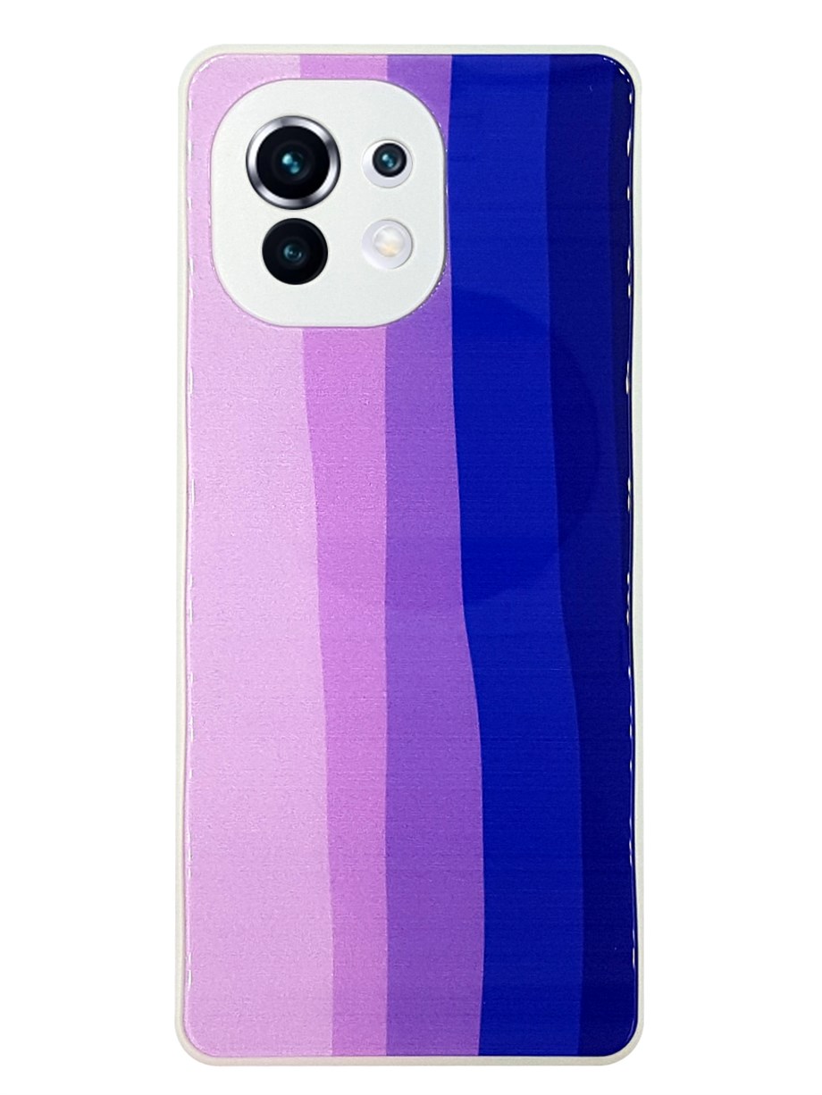 Xiaomi Mi 11 Camlı Renkli Kılıf
