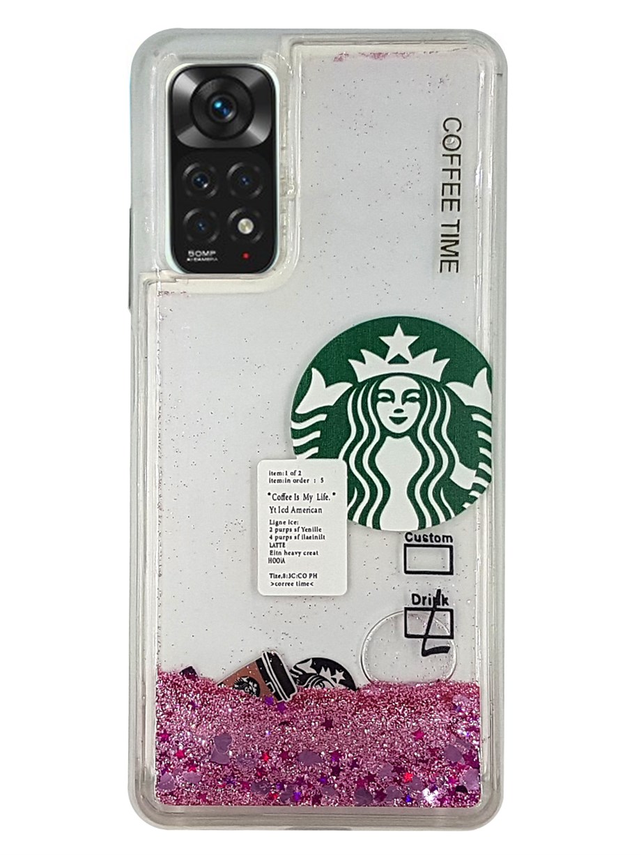 Xiaomi Redmi Note 11 4G Kılıf Starbuck Sulu Silikon