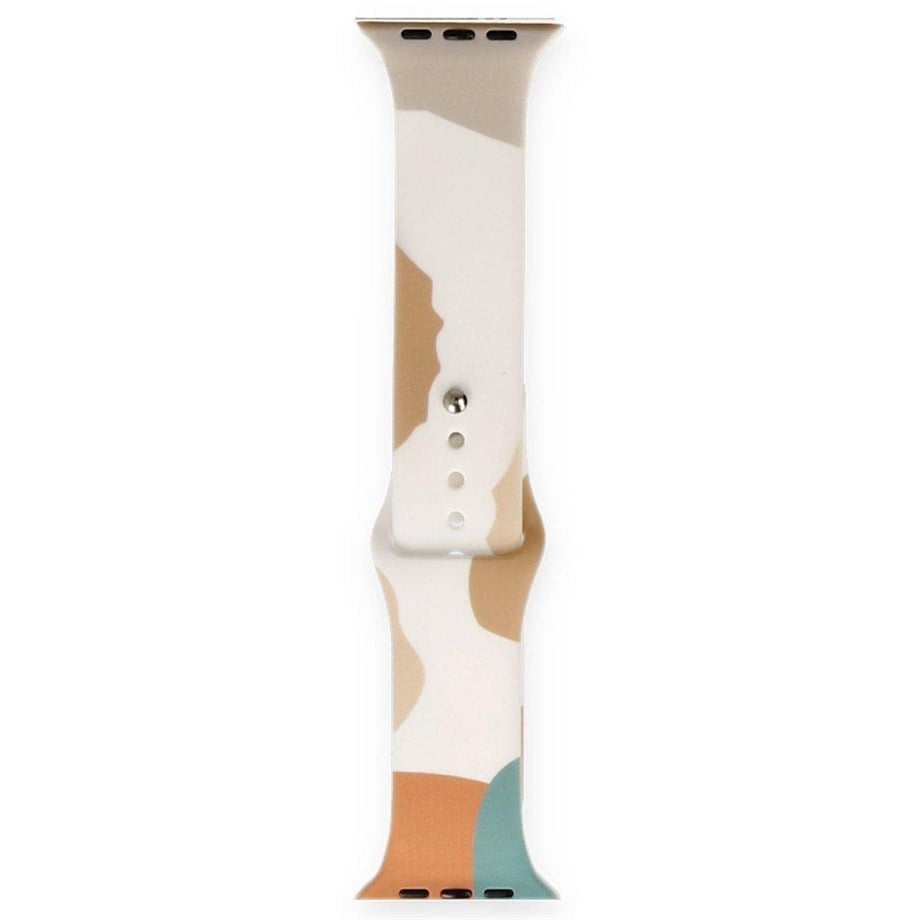Yaprak Kauçuk Saat Kordonu Apple Watch 38/41mm