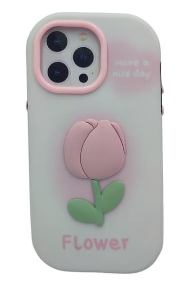 Apple 13 Pro 3D Kabartma  Kılıf