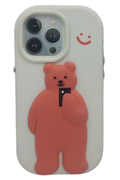 Apple 13 Pro 3D Kabartma  Kılıf