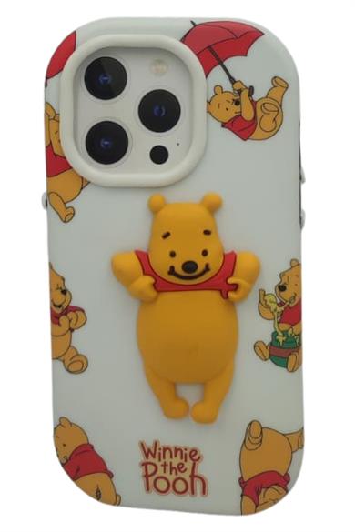 Apple 14 Pro 3D Kabartma  Kılıf