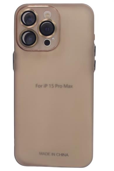 Apple 15 Pro Max  Kamera Lens Korumalı Lansman Kılıf