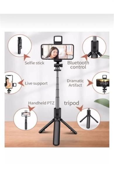 Dönebilen Mini Selfie Stick blt-46