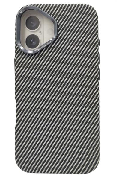 Fıber Leather iPhone 16 Kılıf
