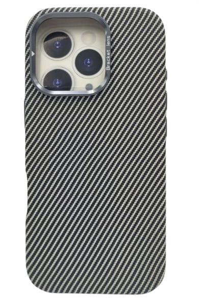 Fıber Leather iPhone 16 Pro Kılıf