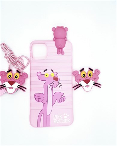 İphone 11 Pro Max Pop Soket ve İp Hediyeli Linda Kılıf