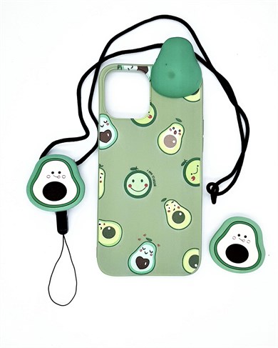 İphone 11 Pro Max Pop Soket ve İp Hediyeli Linda Kılıf