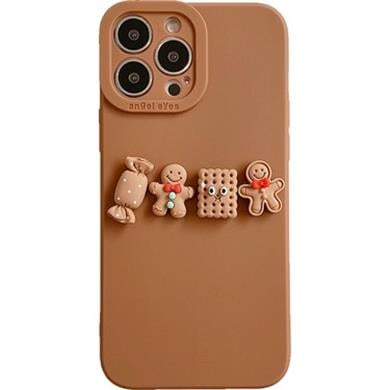 Iphone 13 Pro Silikon Ayıcıklı Kılıf