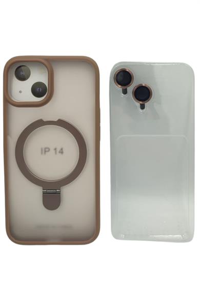 İphone 14 Matt Magsafe Stand Kılıf