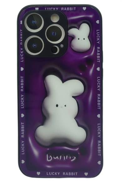 İphone 14 Pro Camlı Karakterli Kılıf