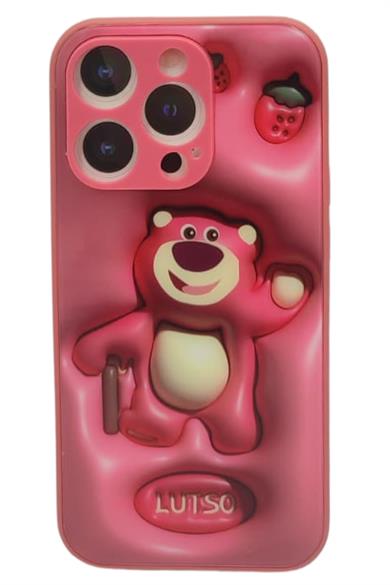 İphone 14 Pro Camlı Karakterli Kılıf