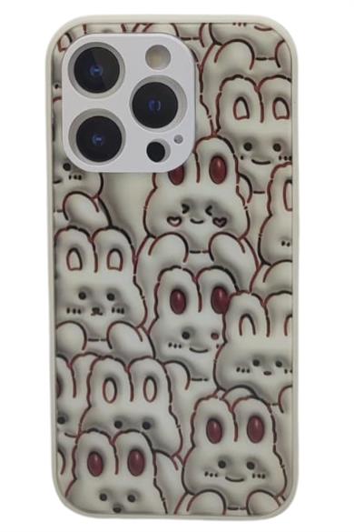 İphone 14 Pro Camlı Karakterli Kılıf