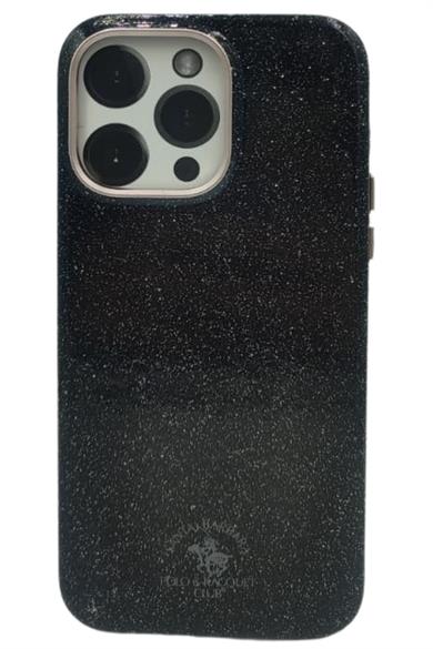 iPhone 14 Pro Max Aurora Simli Santa Barbara Clup Set Kılıf