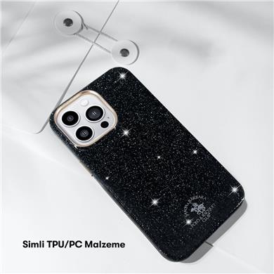 iPhone 14 Pro Max Aurora Simli Santa Barbara Clup Set Kılıf