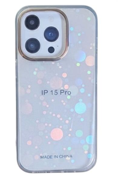 İphone 15 Pro Clear Hologram Kılıf