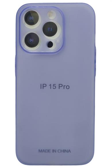 İphone 15 Pro Slim Colorful Kılıf