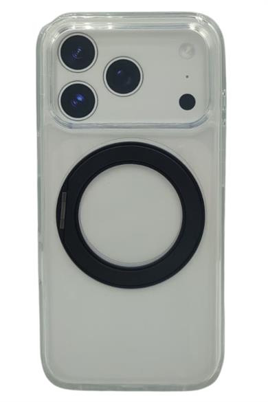 iPhone 17 Pro Clear Stantlı Telefon Kılıfı