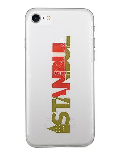 İphone 7 Şeffaf Baskılı Kılıf