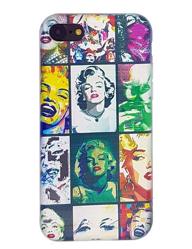 İphone 7 Şeffaf Baskılı Kılıf