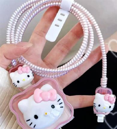 Karakter Sevimli Kablo Koruma Seti