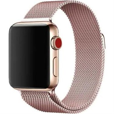 Örgülü Metal Saat Kordonu Apple Watch 42/44mm