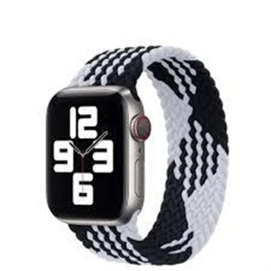 Örgülü Solo Loop Saat Kordonu Apple Watch 38/41 mm M