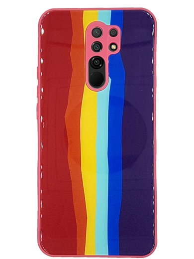 Rainbow Glass Xiaomi Redmi 9 Kılıf