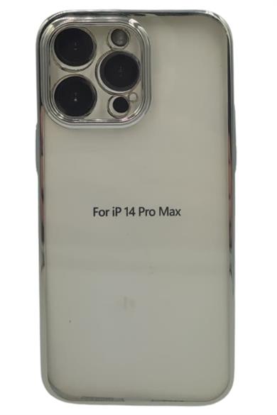 Renkli Şefaf Apple 14 Pro Max Telefon Kılıfı