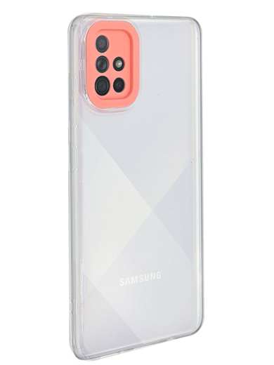 Samsung A71 Renkli Lensli Kılıf