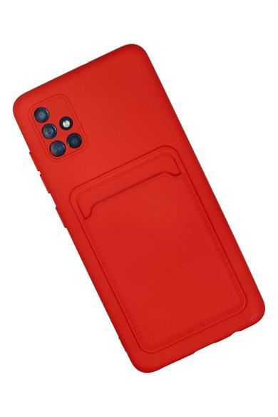 Samsung M40S Kılıf Kelvin Kartvizitli Silikon