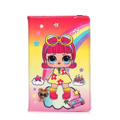 Samsung Tab A T295( 8 İnç)Karakterli Standlı Tablet Kılıfı