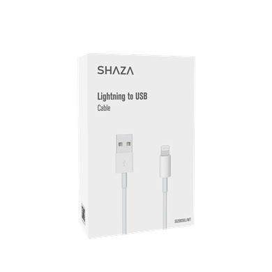 Shaza Orijinal Sarım Usb- A To Lightning Şarj/ Veri Kablosu