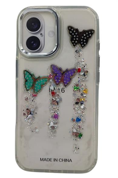 Taşlı iPhone 16 Kılıf
