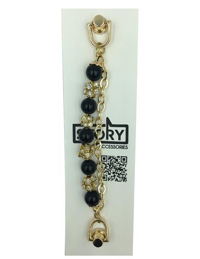 Taşlı Kısa Telefon Bilekliği