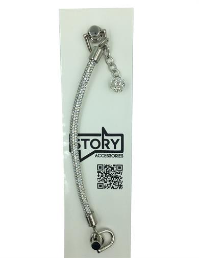 Taşlı Kısa Telefon Bilekliği